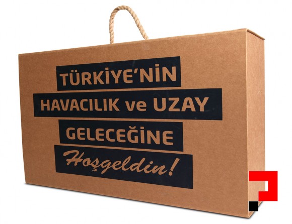 Kutu 1 Mıknatıslı Kutu Kraft Sıvama
